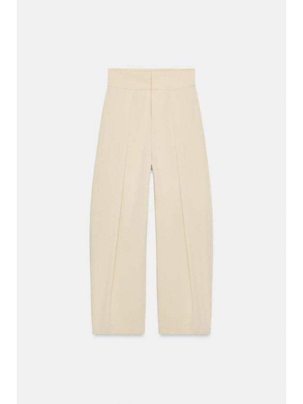 ZARA PLEATED BALLOON PANTS - Picture 6 of 7